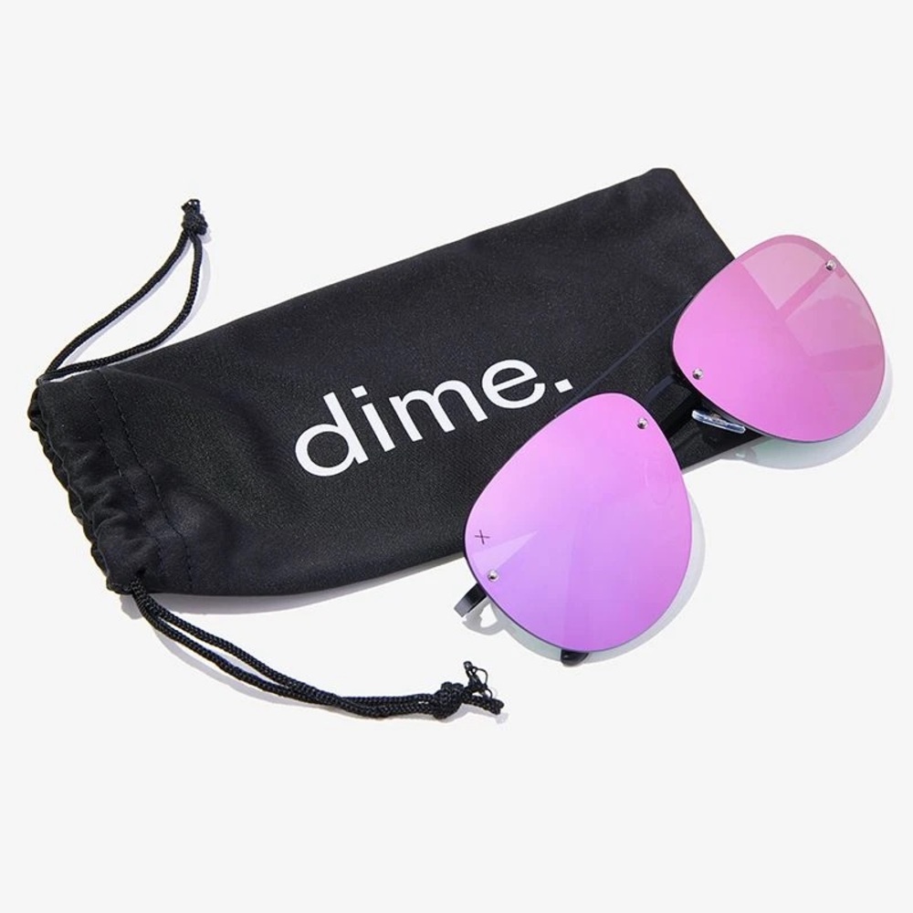 Dime Pink Sunglasses